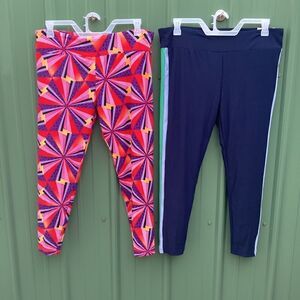 WOMEN’S Juniors Super Soft Sueded Ankle High Rise Leggings 2-Pack Size XXL (21)